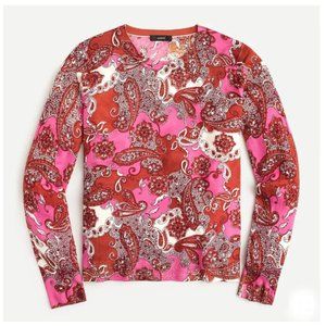 J Crew Margot sweater in vintage paisley